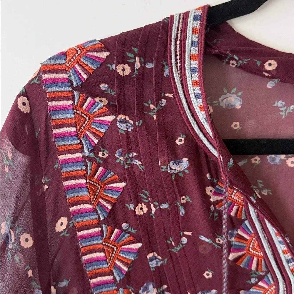 Ulla Johnson Gita Floral Silk Dress | 4 - Picture 3 of 9
